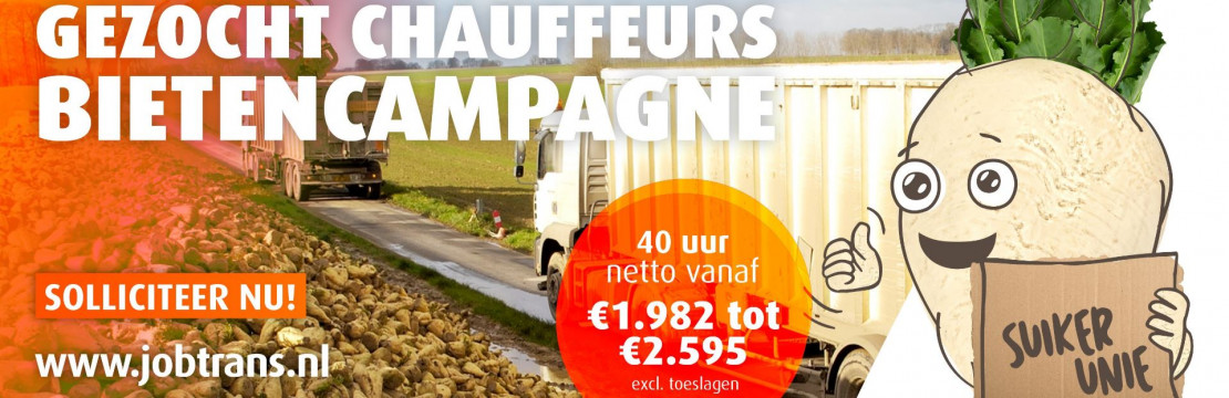Vacatures vrachtwagenchauffeur bietencampagne Vacatures vrachtwagenchauffeur bietencampagne